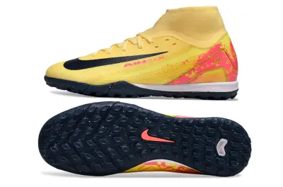 Nike Air Zoom Mercurial Superfly 10 Academy TF - Yellow/Vibrant Lemon/Pink Blush