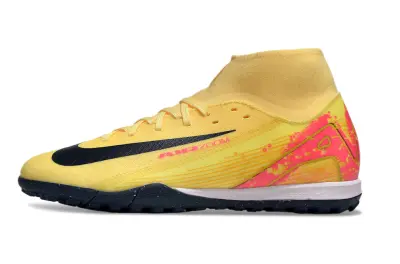 Nike Air Zoom Mercurial Superfly 10 Academy TF - Yellow/Vibrant Lemon/Pink Blush