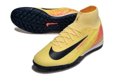 Nike Air Zoom Mercurial Superfly 10 Academy TF - Yellow/Vibrant Lemon/Pink Blush