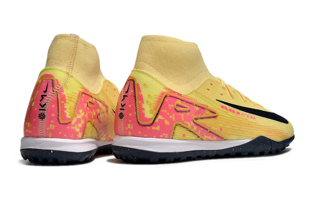 Nike Air Zoom Mercurial Superfly 10 Academy TF - Yellow/Vibrant Lemon/Pink Blush