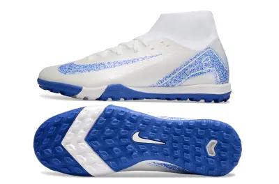 Nike Air Zoom Mercurial Superfly 10 Academy TF - White/Sky Blue/Brilliant Blue