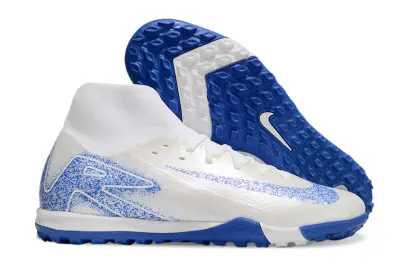Nike Air Zoom Mercurial Superfly 10 Academy TF - White/Sky Blue/Brilliant Blue