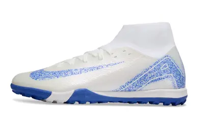 Nike Air Zoom Mercurial Superfly 10 Academy TF - White/Sky Blue/Brilliant Blue