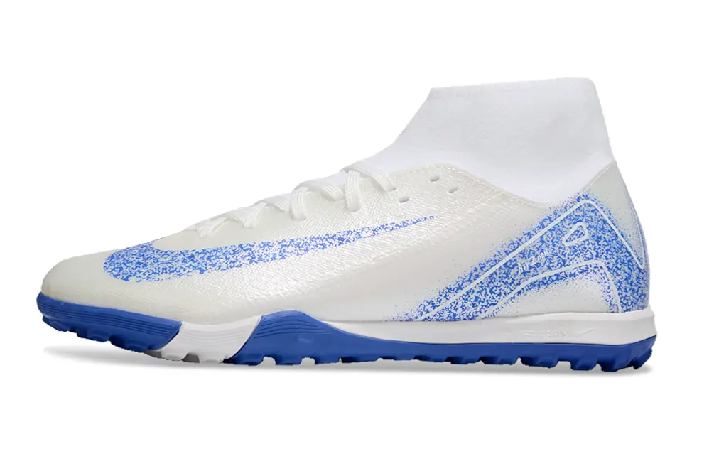 Nike Air Zoom Mercurial Superfly 10 Academy TF - White/Sky Blue/Brilliant Blue