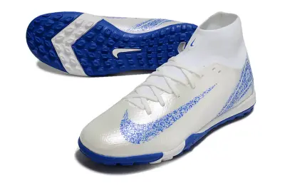 Nike Air Zoom Mercurial Superfly 10 Academy TF - White/Sky Blue/Brilliant Blue