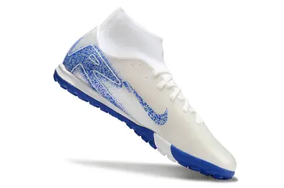 Nike Air Zoom Mercurial Superfly 10 Academy TF - White/Sky Blue/Brilliant Blue