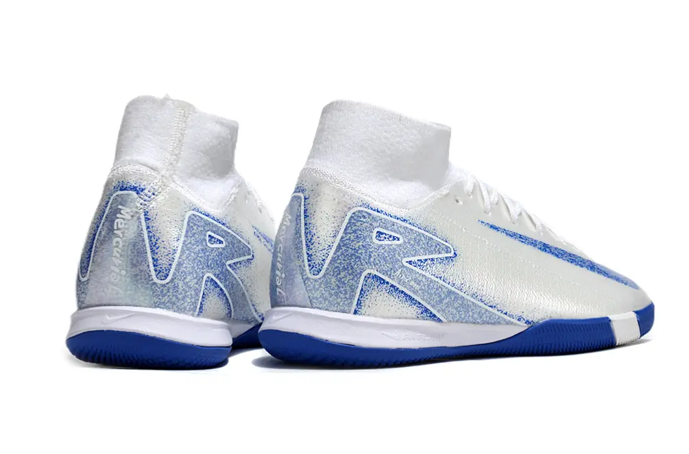 Nike Air Zoom Mercurial Superfly 10 Elite IC - White/Blue Burst/Crystal Blue