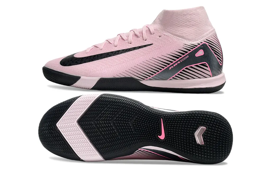 Nike Air Zoom Mercurial Superfly 10 Elite IC - Pink/Vibrant Rose/Jet Black