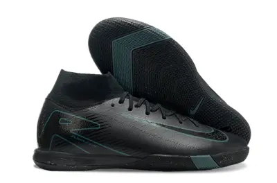 Nike Air Zoom Mercurial Superfly 10 Elite IC - Black/Teal Accent/Graphite Finish