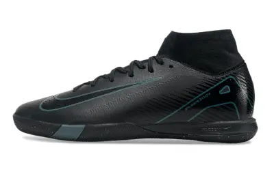 Nike Air Zoom Mercurial Superfly 10 Elite IC - Black/Teal Accent/Graphite Finish