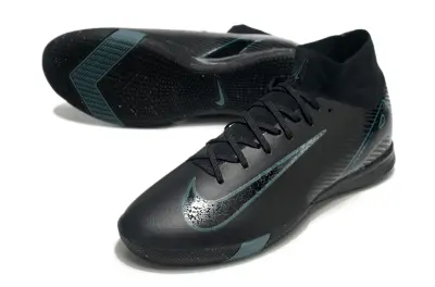 Nike Air Zoom Mercurial Superfly 10 Elite IC - Black/Teal Accent/Graphite Finish