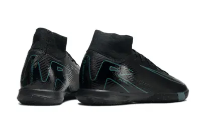 Nike Air Zoom Mercurial Superfly 10 Elite IC - Black/Teal Accent/Graphite Finish