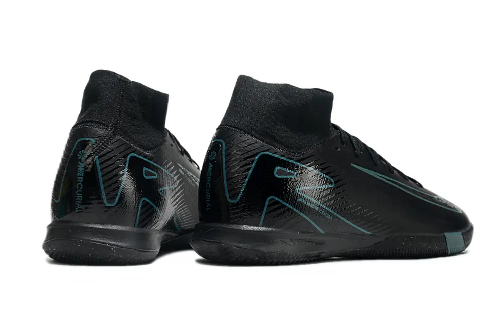 Nike Air Zoom Mercurial Superfly 10 Elite IC - Black/Teal Accent/Graphite Finish