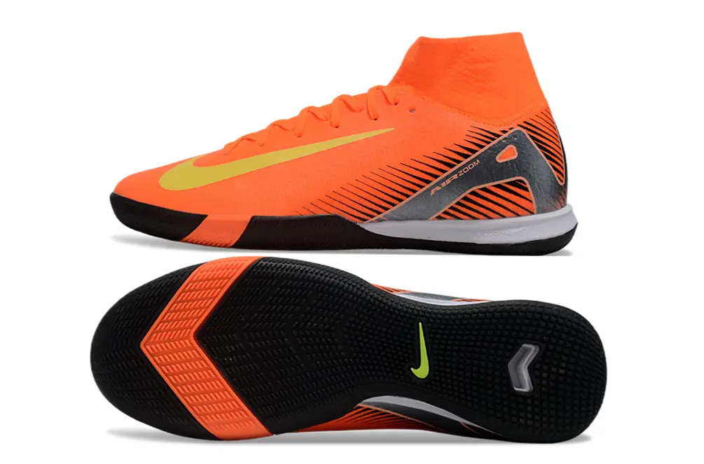 Nike Air Zoom Mercurial Superfly 10 Elite IC - Orange/Neon Orange/Black