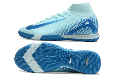 Nike Air Zoom Mercurial Superfly 10 Elite IC - Aqua/Sky Blue/Marine Blue