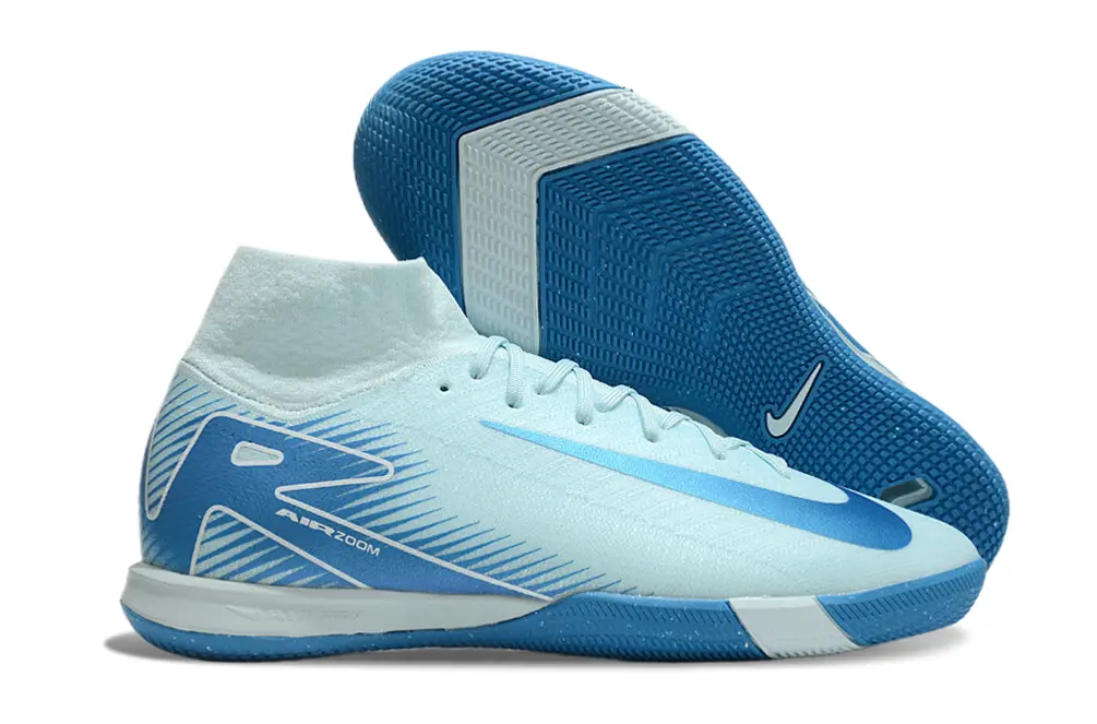 Nike Air Zoom Mercurial Superfly 10 Elite IC - Aqua/Sky Blue/Marine Blue