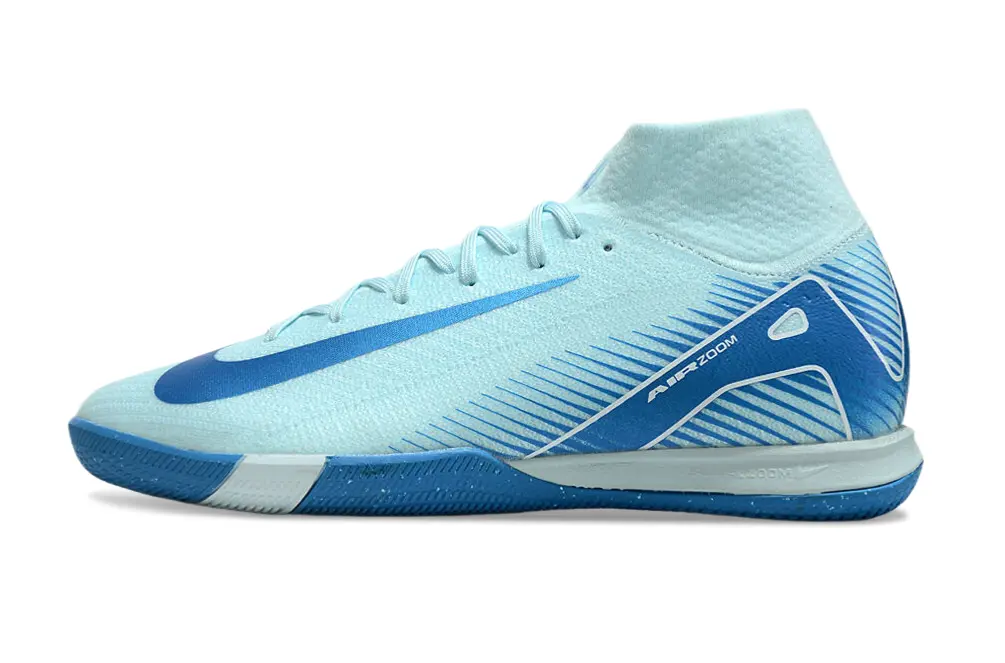 Nike Air Zoom Mercurial Superfly 10 Elite IC - Aqua/Sky Blue/Marine Blue