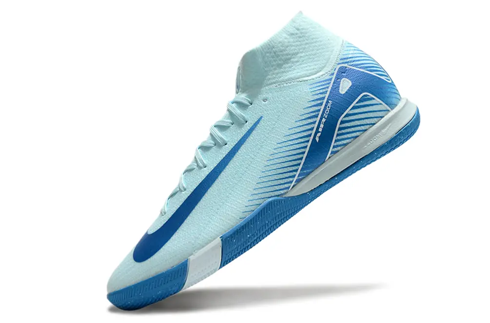Nike Air Zoom Mercurial Superfly 10 Elite IC - Aqua/Sky Blue/Marine Blue