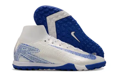 Nike Air Zoom Mercurial Superfly 10 Elite TF - White/Royal Blue/Crystal Blue