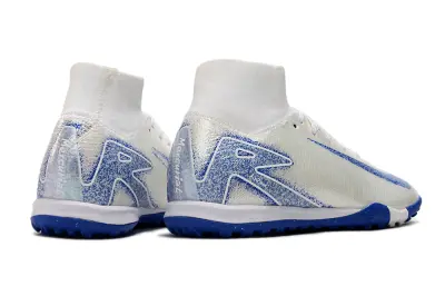 Nike Air Zoom Mercurial Superfly 10 Elite TF - White/Royal Blue/Crystal Blue