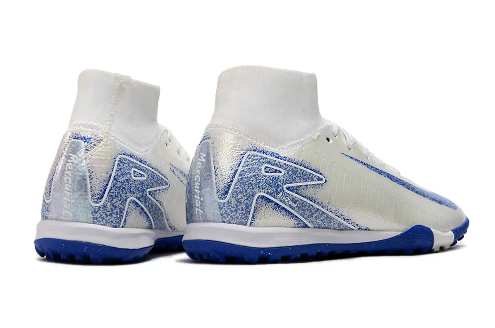 Nike Air Zoom Mercurial Superfly 10 Elite TF - White/Royal Blue/Crystal Blue