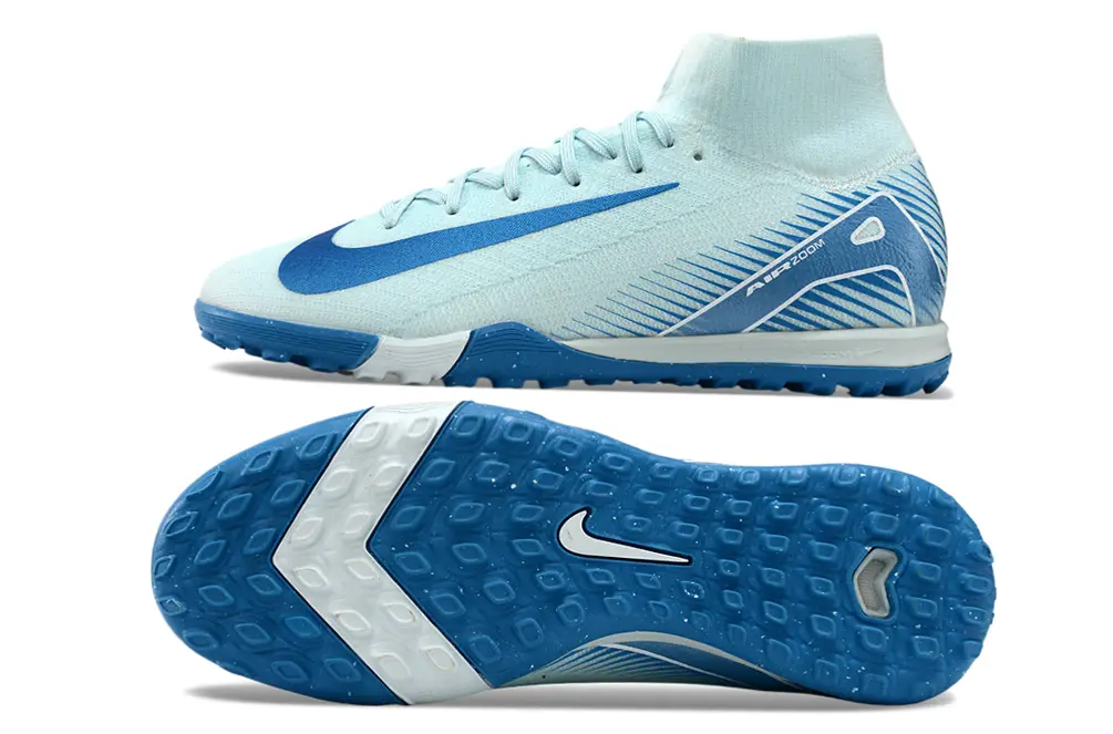 Nike Air Zoom Mercurial Superfly 10 Elite TF - Sky/Aqua Blue/Deep Blue