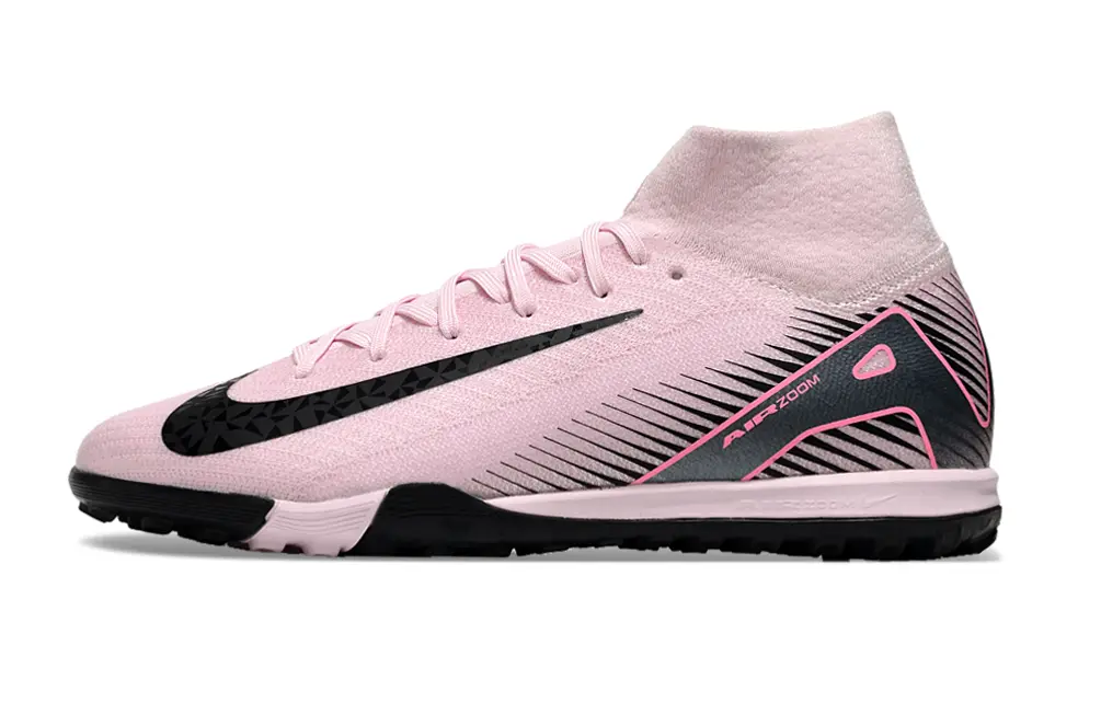 Nike Air Zoom Mercurial Superfly 10 Elite TF - Pink/Black/Light Pink