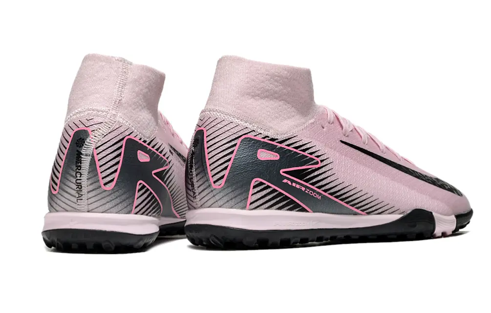 Nike Air Zoom Mercurial Superfly 10 Elite TF - Pink/Black/Light Pink