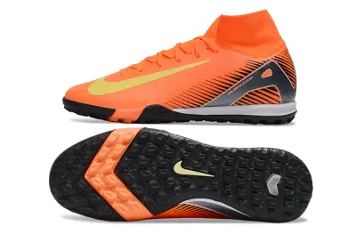 Nike Air Zoom Mercurial Superfly 10 Elite TF - Orange/Vibrant Orange/Steel Gray