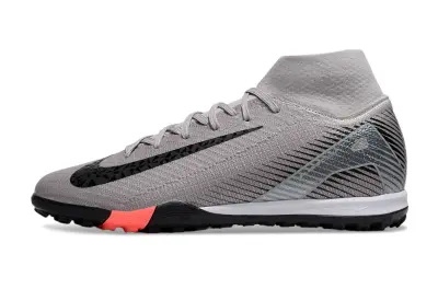 Nike Air Zoom Mercurial Superfly 10 Elite TF - Gray/Electric Coral/Black