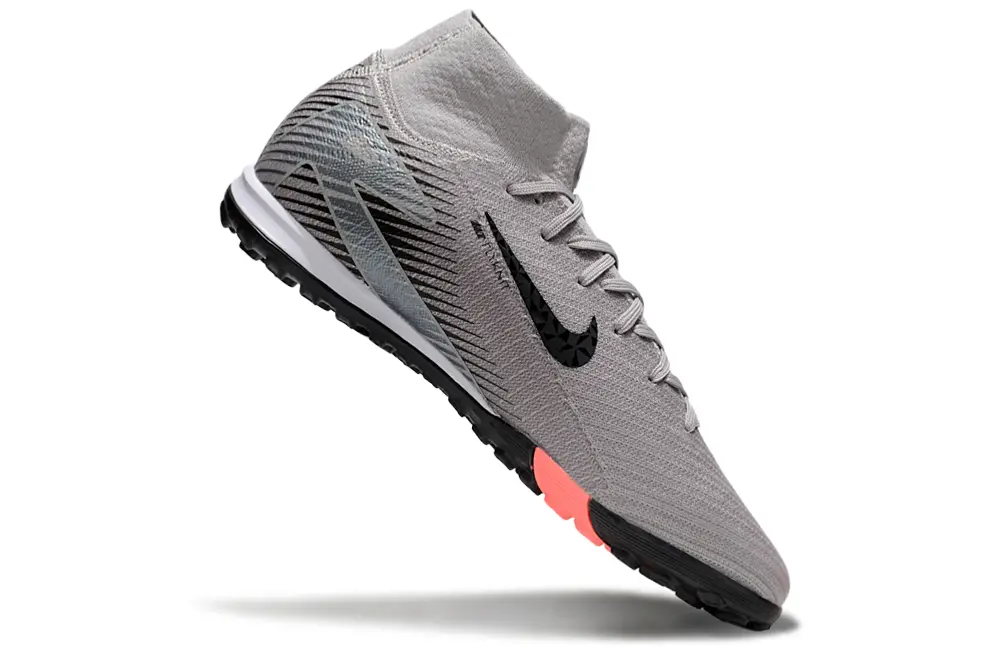 Nike Air Zoom Mercurial Superfly 10 Elite TF - Gray/Electric Coral/Black