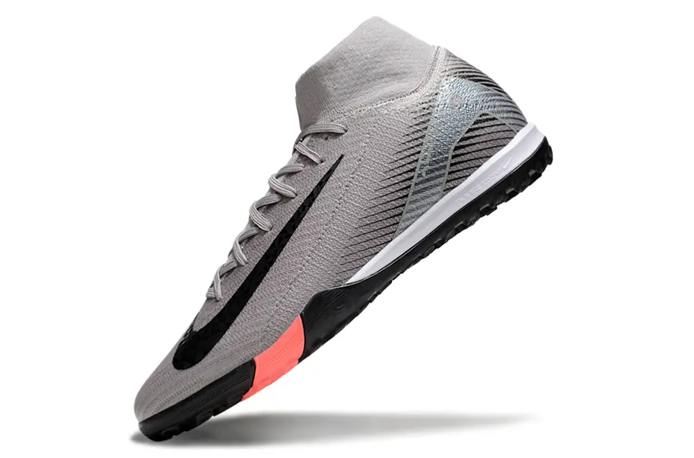 Nike Air Zoom Mercurial Superfly 10 Elite TF - Gray/Electric Coral/Black