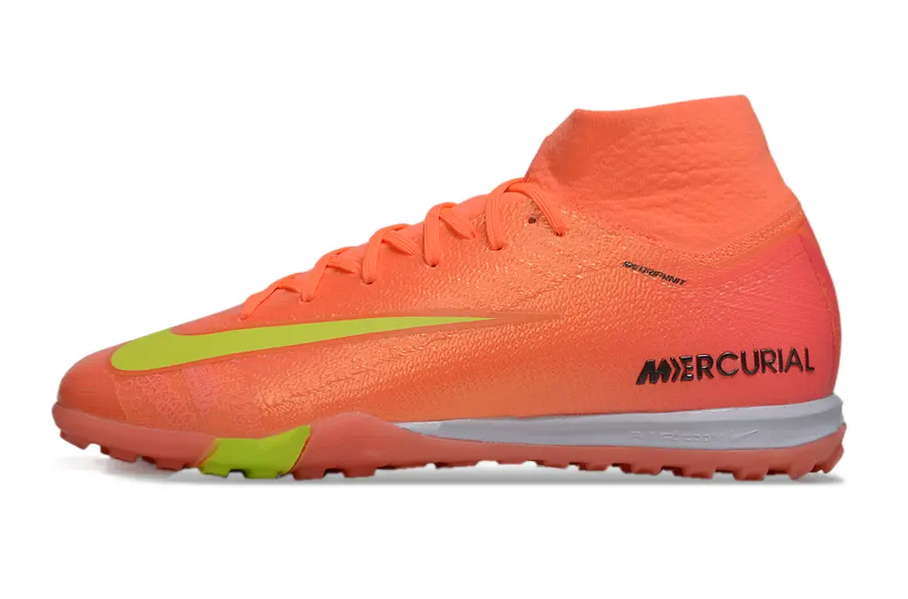 Nike Air Zoom Mercurial Superfly 10 Elite TF - Coral/Lime Green/Neon Pink