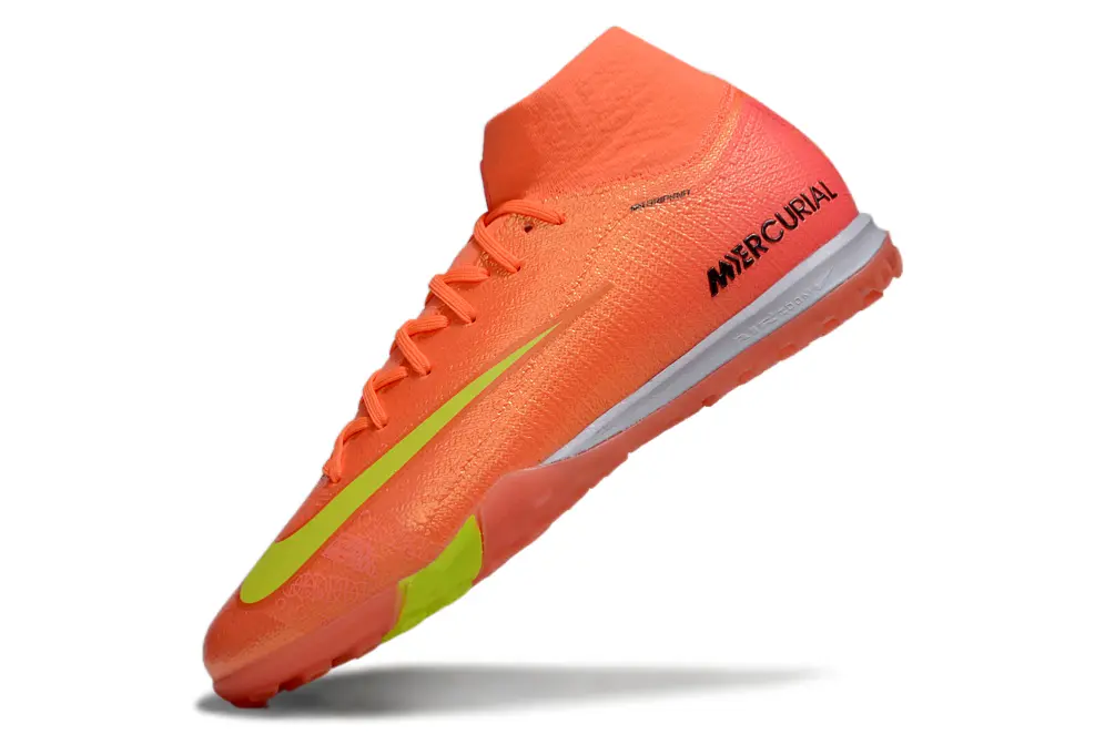 Nike Air Zoom Mercurial Superfly 10 Elite TF - Coral/Lime Green/Neon Pink