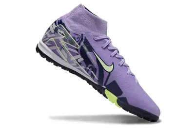 Nike Air Zoom Mercurial Superfly 10 Elite TF - Purple/Lime Green/Black