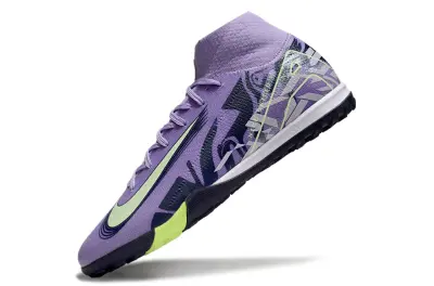 Nike Air Zoom Mercurial Superfly 10 Elite TF - Purple/Lime Green/Black