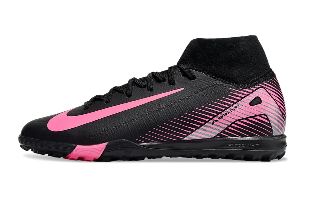 Nike Air Zoom Mercurial Superfly 10 Elite TF - Black/Neon Pink/Black
