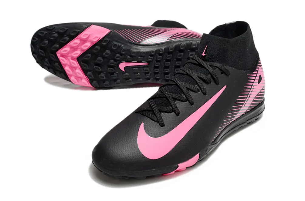 Nike Air Zoom Mercurial Superfly 10 Elite TF - Black/Neon Pink/Black