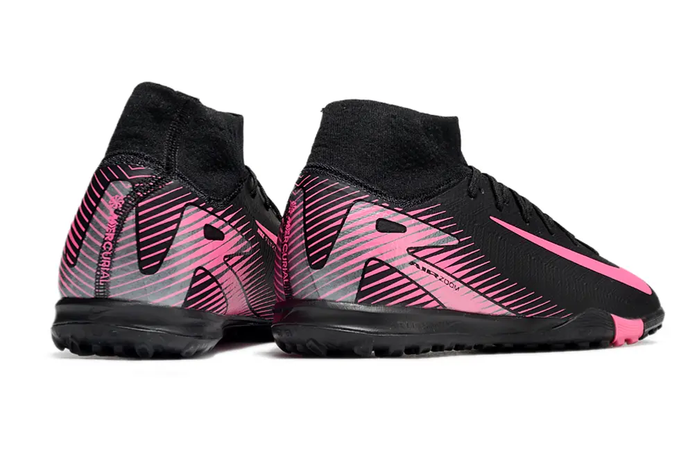 Nike Air Zoom Mercurial Superfly 10 Elite TF - Black/Neon Pink/Black
