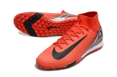 Nike Air Zoom Mercurial Superfly 10 Elite TF - Red/Bright Flame/Black Shadow