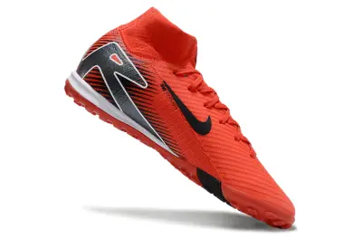 Nike Air Zoom Mercurial Superfly 10 Elite TF - Red/Bright Flame/Black Shadow