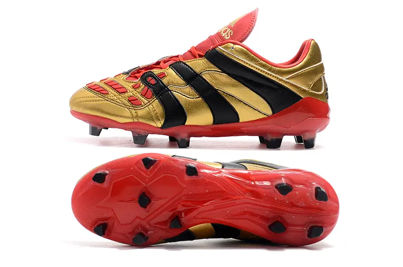 Adidas Predator Accelerator 1998 FG - Gold/Crimson Red/Black