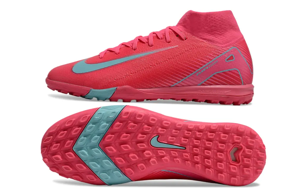 Nike Air Zoom Mercurial Superfly 10 Elite TF - Pink/Sky Blue/Coral Pink