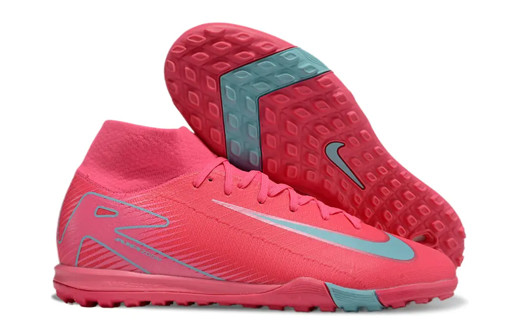 Nike Air Zoom Mercurial Superfly 10 Elite TF - Pink/Sky Blue/Coral Pink