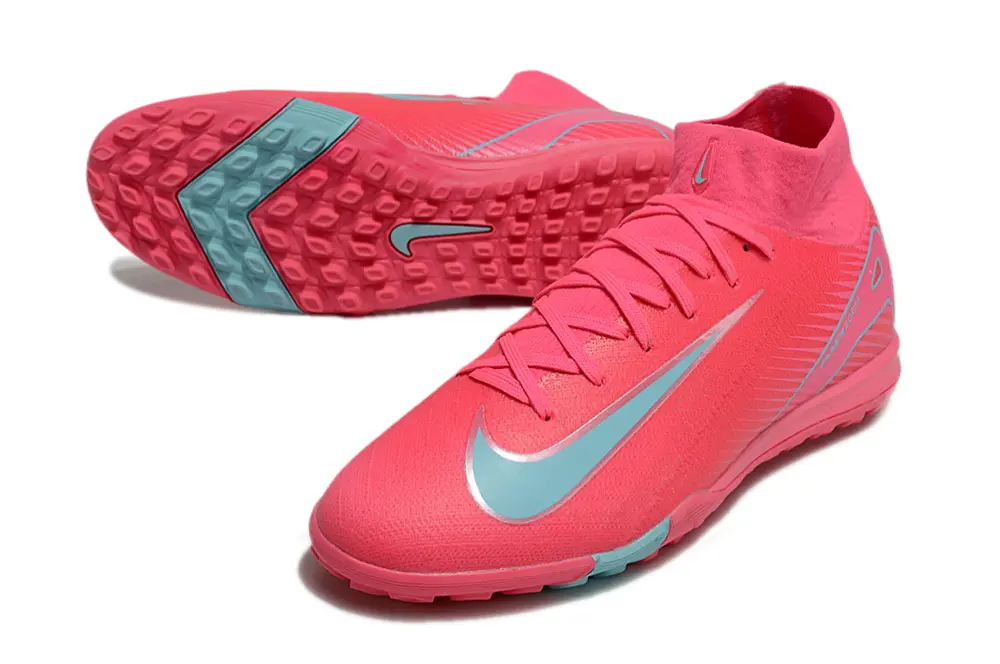 Nike Air Zoom Mercurial Superfly 10 Elite TF - Pink/Sky Blue/Coral Pink