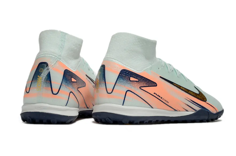 Nike Air Zoom Mercurial Superfly 10 Elite TF - Mint/Coral/Gold