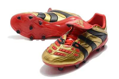 Adidas Predator Accelerator 1998 FG - Gold/Crimson Red/Black