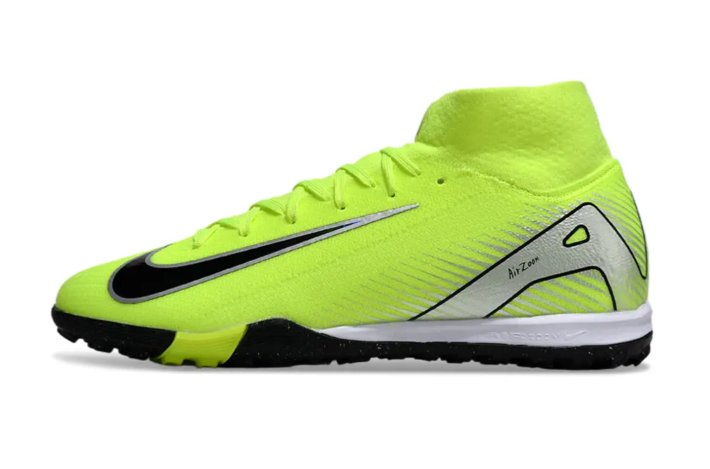 Nike Air Zoom Mercurial Superfly 10 Elite TF - Yellow/Electric Lime/Black