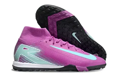 Nike Air Zoom Mercurial Superfly 10 Elite TF - Purple/Aqua Blue/Purple Gradient