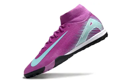 Nike Air Zoom Mercurial Superfly 10 Elite TF - Purple/Aqua Blue/Purple Gradient